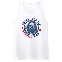 Dudes For Like Harris Man Funny White Dudes For Harris 2024 PosiCharge Competitor Tank