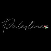 Dawlat Filastin Love Palestinian Flag Heart On Palestine Gift Drawstring Bag