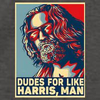 Dudes For Like Harris Man Vote Kamala For President Vector Backpack