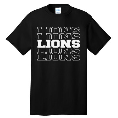 Detroit Football Lions Tall T-Shirt