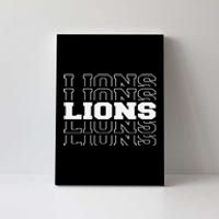 Detroit Football Lions Canvas