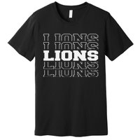 Detroit Football Lions Premium T-Shirt