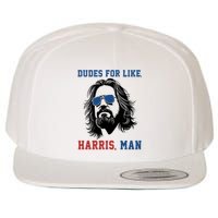 Dudes For Like Harris Man Wool Snapback Cap