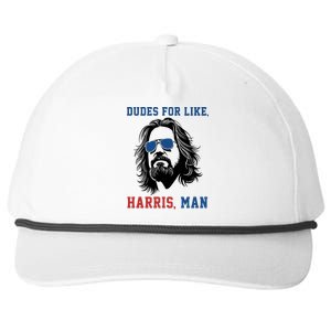 Dudes For Like Harris Man Snapback Five-Panel Rope Hat