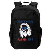 Dudes For Like Harris Man Funny Kamala Harris 2024 Backpack