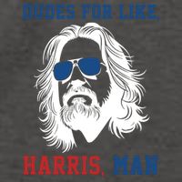 Dudes For Like Harris Man Funny Kamala Harris 2024 Vector Backpack