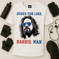 Dudes For Like Harris Man Funny Kamala Harris 2024 Cooling Performance Crew T-Shirt