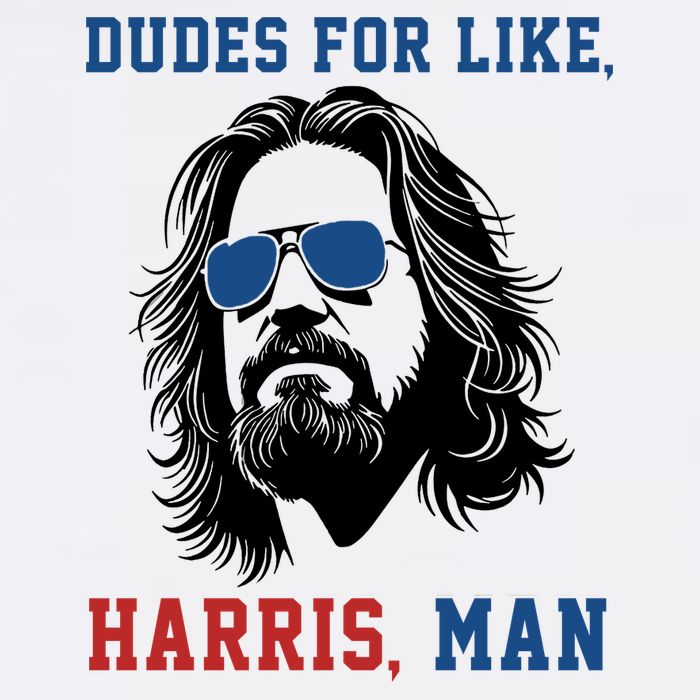 Dudes For Like Harris Man Funny Kamala Harris 2024 Poster