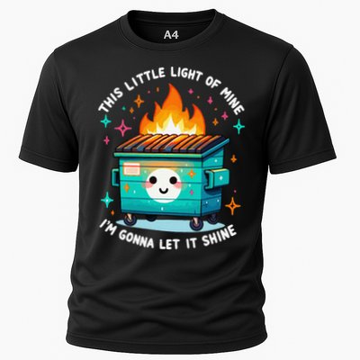 Dumpster Fire Light IM Gonna Let It Shine Halloween Performance Shirt