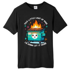 Dumpster Fire Light IM Gonna Let It Shine Halloween Tall Fusion ChromaSoft Performance T-Shirt