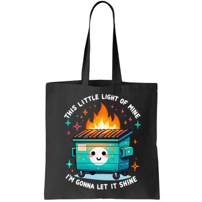 Dumpster Fire Light IM Gonna Let It Shine Halloween Bag