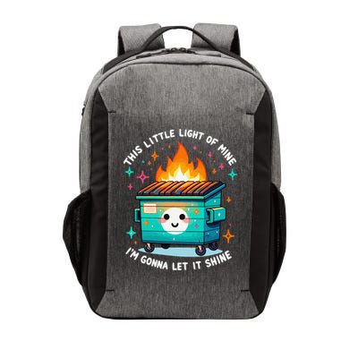 Dumpster Fire Light IM Gonna Let It Shine Halloween Vector Backpack