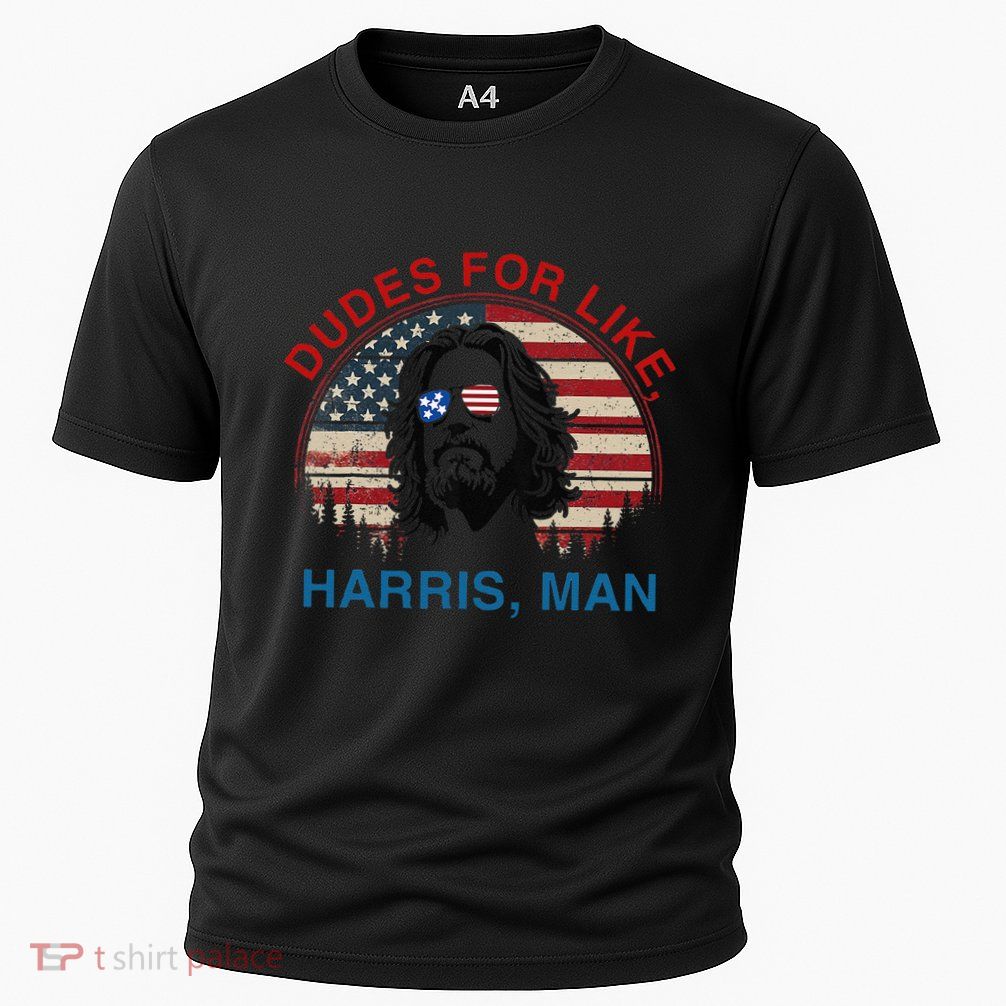 Dudes For Like Harris Man White Dude For Kamala Harris 2024 Gift Performance Shirt