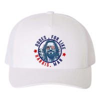 Dudes For Like Harris Man Funny White Dudes For Harris 2024 Yupoong Adult 5-Panel Trucker Hat