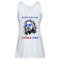 Dudes For Like Harris Man White Dude For Kamala Harris 2024 Gift Ladies Essential Flowy Tank