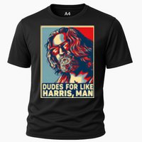 Dudes For Like Harris Man Vote Kamala For President Cooling Performance Crew T-Shirt