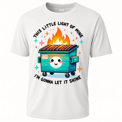 Dumpster Fire Light IM Gonna Let It Shine Halloween Performance Shirt