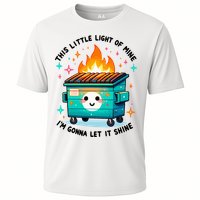 Dumpster Fire Light IM Gonna Let It Shine Halloween Cooling Performance Crew T-Shirt