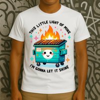 Dumpster Fire Light IM Gonna Let It Shine Halloween T-Shirt