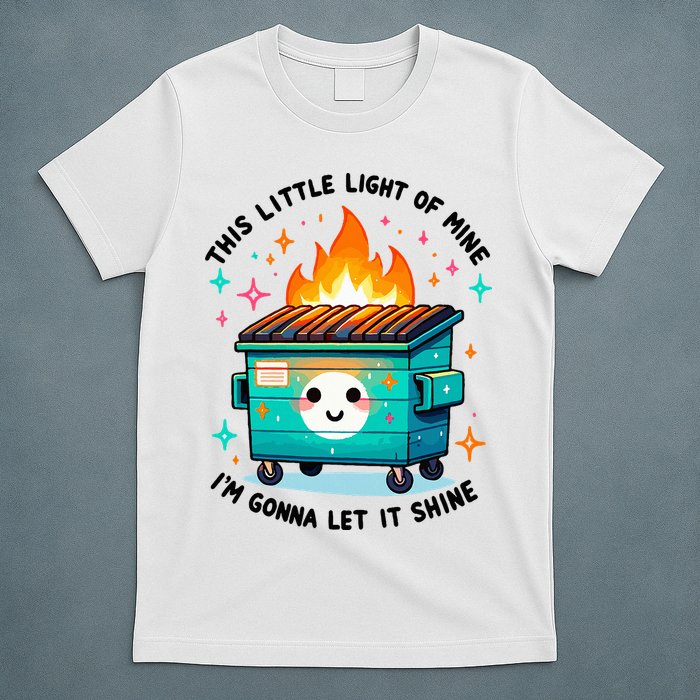 Dumpster Fire Light IM Gonna Let It Shine Halloween T-Shirt