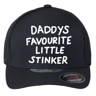 Daddys Favourite Little Stinker Flexfit Unipanel Trucker Cap