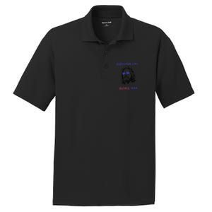 Dudes For Like Harris Man White Dudes For Harris Premium PosiCharge RacerMesh Polo