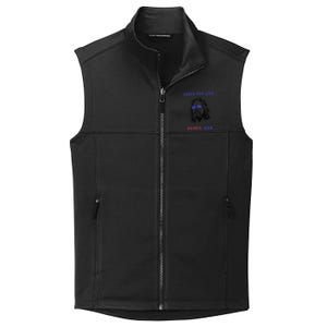 Dudes For Like Harris Man White Dudes For Harris Premium Collective Smooth Fleece Vest