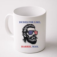 Dudes For Like Harris Man Funny Kamala Harris 2024 Coffee Mug