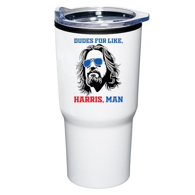 Dudes For Like Harris Man White Dude For Kamala Harris 2024 Tumbler