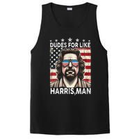 Dudes For Like Harris Man White Dude For Kamala Harris 2024 PosiCharge Competitor Tank