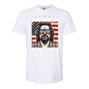 Dudes For Like Harris Man White Dude For Kamala Harris 2024 Softstyle CVC T-Shirt