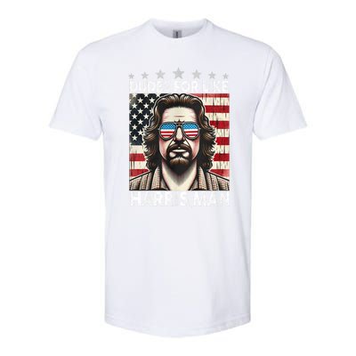 Dudes For Like Harris Man White Dude For Kamala Harris 2024 Softstyle CVC T-Shirt