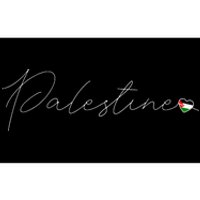 Dawlat Filastin Love Palestinian Flag Heart On Palestine Bumper Sticker