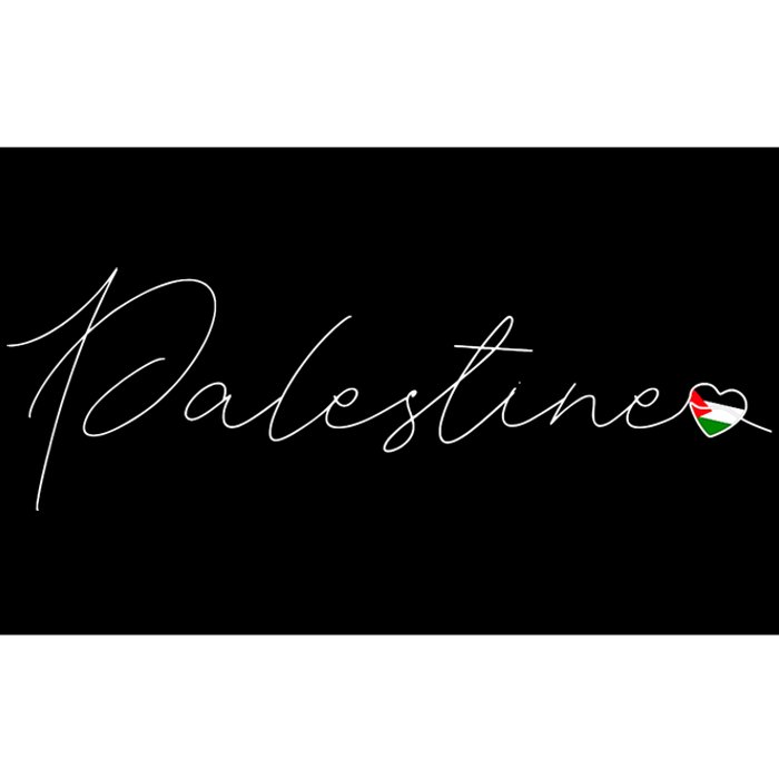 Dawlat Filastin Love Palestinian Flag Heart On Palestine Bumper Sticker