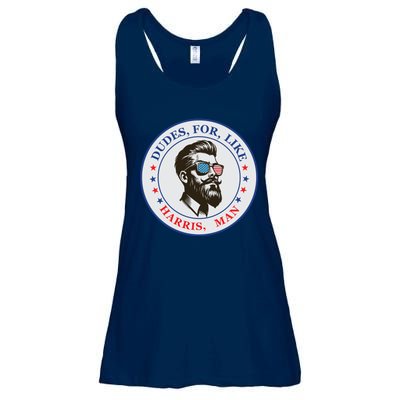 Dudes For Like Harris Man Kamala Harris 2024 Ladies Essential Flowy Tank