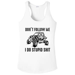 Dont Follow Me I Do Stupid Things Ladies PosiCharge Competitor Racerback Tank