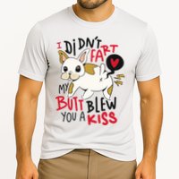 Didn't Fart My Butt Blew You A Kiss Funny Bulldog Cooling Performance Crew T-Shirt