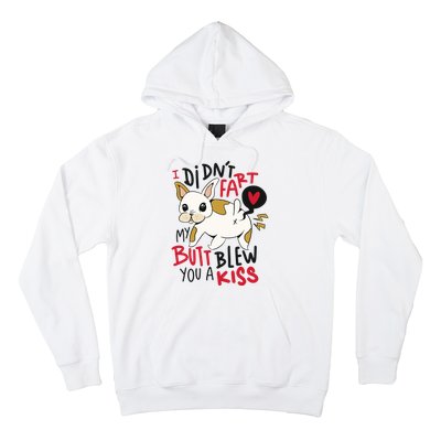 Didn't Fart My Butt Blew You A Kiss Funny Bulldog Hoodie