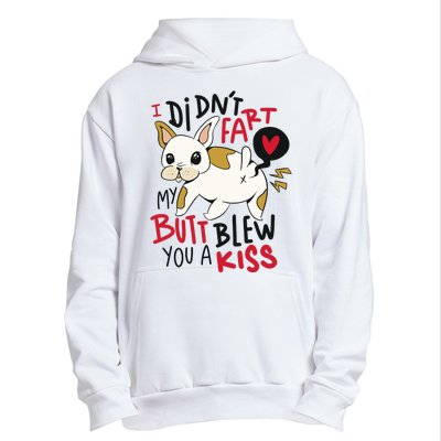 Didn't Fart My Butt Blew You A Kiss Funny Bulldog Urban Pullover Hoodie