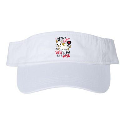 Didn't Fart My Butt Blew You A Kiss Funny Bulldog Visor