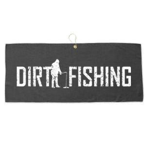 Dirt Fishing Metal Detecting Detector Treasure Hunter Large Microfiber Waffle Golf Towel