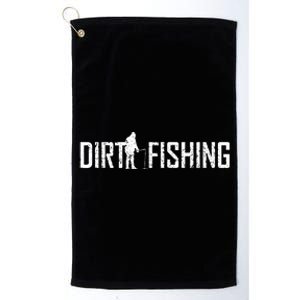 Dirt Fishing Metal Detecting Detector Treasure Hunter Platinum Collection Golf Towel