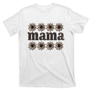 Daisy Floral Mama Mom Mother Family T-Shirt