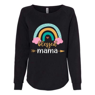 DESIGN FOR MAMA Womens California Wash Sweatshirt