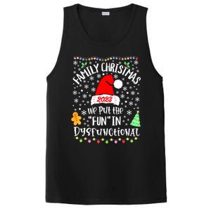 Dysfunctional Funny Matching Family Christmas Pajamas Xmas PosiCharge Competitor Tank