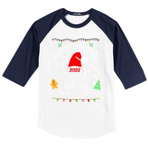 Dysfunctional Funny Matching Family Christmas Pajamas Xmas Baseball Sleeve Shirt