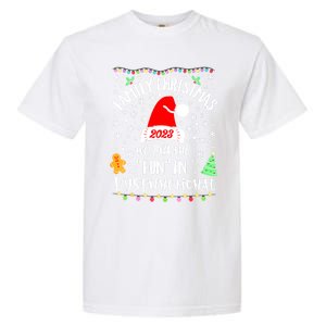 Dysfunctional Funny Matching Family Christmas Pajamas Xmas Garment-Dyed Heavyweight T-Shirt