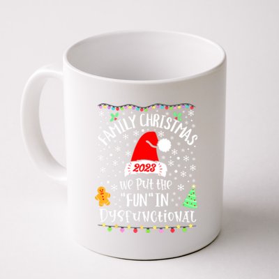 Dysfunctional Funny Matching Family Christmas Pajamas Xmas Coffee Mug