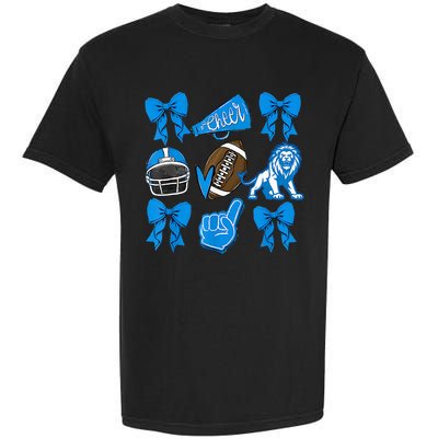 Detroit Fan Mashup Football Cheer Garment-Dyed Heavyweight T-Shirt