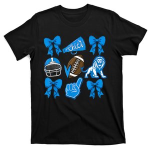 Detroit Fan Mashup Football Cheer T-Shirt